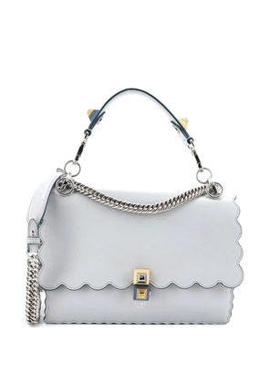 Fendi Pre-Owned Kan I Bag Leather Medium shoulder bag - Grey
