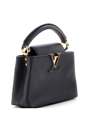 Louis Vuitton Pre-Owned Capucines Bag Leather Mini satchel - Black