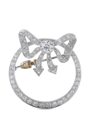 LB Exclusive diamond brooch - Silver