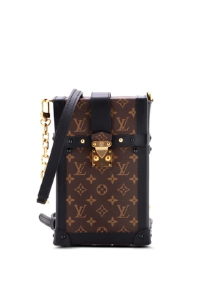 Louis Vuitton Pre-Owned Vertical Trunk Pochette Monogram Canvas crossbody bag - Black