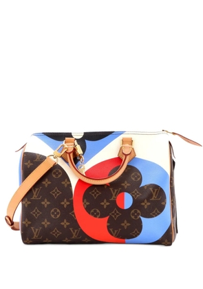 Louis Vuitton Pre-Owned Speedy Bandouliere Bag Limited Edition Game On Monogram Canvas 30 shoulder bag - Brown