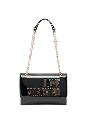 Love Moschino chain shoulder bag - Black