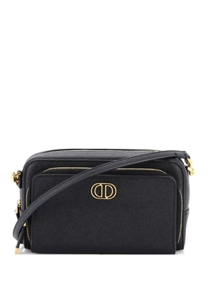 Christian Dior Pre-Owned Caro Double Pouch Leather crossbody bag - Black