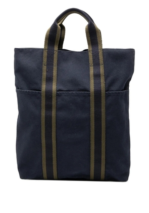 Hermès Pre-Owned 1990-2010 Toile Fourre Tout Cabas tote bag - Blue