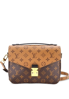 Louis Vuitton Pre-Owned Pochette Metis Reverse Monogram Canvas crossbody bag - Brown