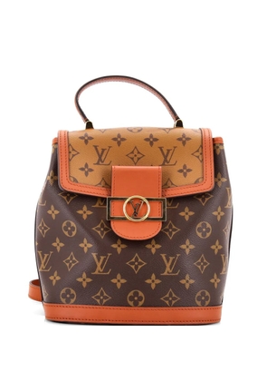 Louis Vuitton Pre-Owned Dauphine Reverse Monogram Canvas PM backpack - Brown
