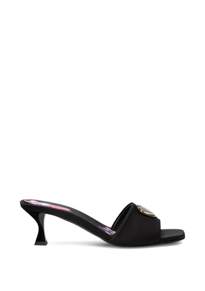 Love Moschino buckle mules - Black