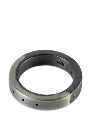 Parts of Four Sistema four-hole ring - Grey