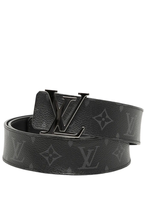 Louis Vuitton Pre-Owned 2020 Monogram Eclipse LV Initiales Reversible belt - Black