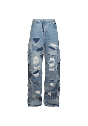 Who Decides War Unearthed cargo jeans - Blue