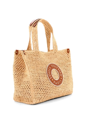 Louis Vuitton Pre-Owned OnTheGo By The Pool Crochet Raffia MM tote bag - Neutrals