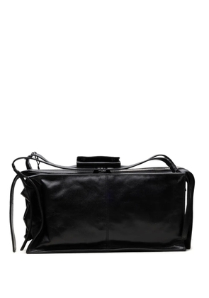 STAUD Harold leather shoulder bag - Black