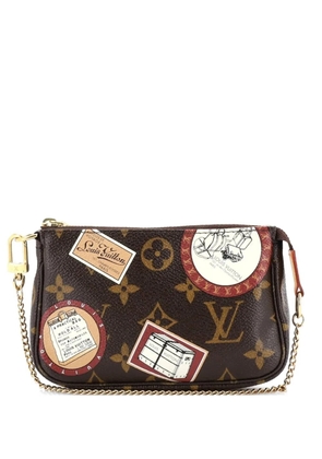 Louis Vuitton Pre-Owned Pochette Accessoires Limited Edition Monogram Canvas Mini clutch bag - Brown