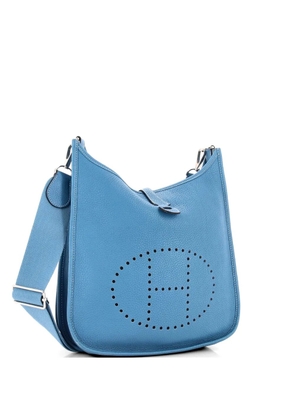 Hermès Pre-Owned Evelyne Bag Gen III Clemence PM crossbody bag - Blue