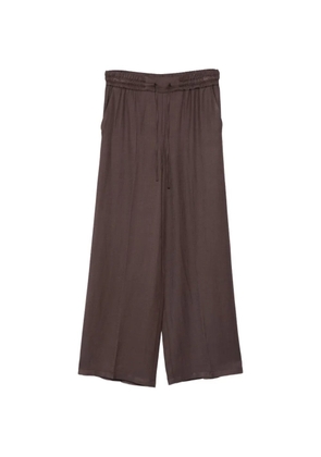 Marella drawstring-fastening trousers - Brown