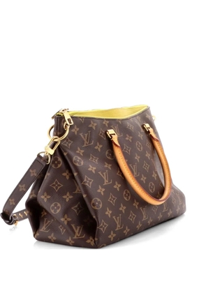 Louis Vuitton Pre-Owned Pallas Tote Monogram Canvas with Leather shoulder bag - Yellow