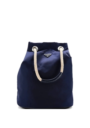 Prada Pre-Owned Mariner Re-Nylon Medium bucket bag - Blue