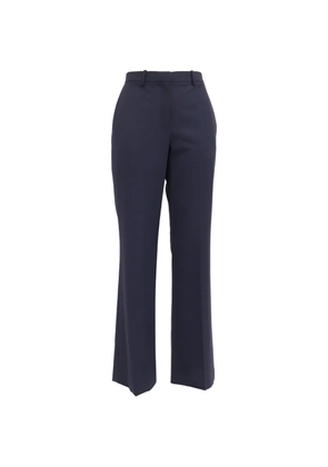 Theory tailored high-rise wool trousers - Blue