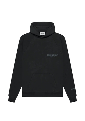 FEAR OF GOD ESSENTIALS logo-detail hoodie - Black