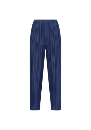 Pleats Please Issey Miyake pleated trousers - Blue