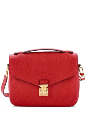 Louis Vuitton Pre-Owned Pochette Metis Monogram Empreinte Leather crossbody bag - Red