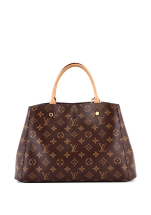 Louis Vuitton Pre-Owned Montaigne Handbag Monogram Canvas MM tote bag - Brown