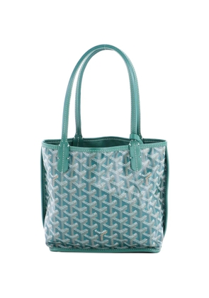 Goyard Pre-Owned Anjou Reversible Tote Coated Canvas Mini satchel - Green