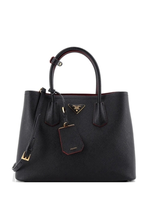 Prada Pre-Owned Cuir Double Saffiano Leather Medium tote bag - Black