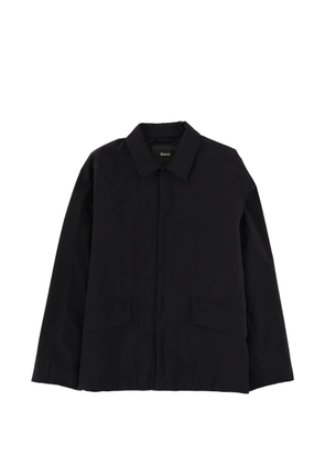 Laminar point-collar jacket - Black