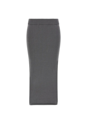 ENTIRE STUDIOS raw-edge pencil skirt - Grey
