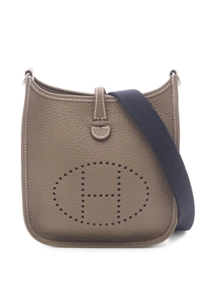 Hermès Pre-Owned 2025 Clemence Evelyne TPM crossbody bag - Grey