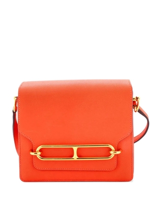 Hermès Pre-Owned Roulis Bag Evercolor 18 crossbody bag - Orange