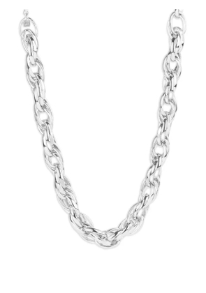 Federica Tosi rose chain necklace - Silver
