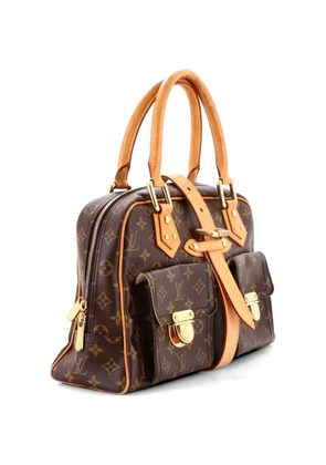 Louis Vuitton Pre-Owned Manhattan Handbag Monogram Canvas GM satchel - Brown