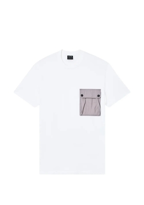 Armani Exchange patch pocket T-shirt - White