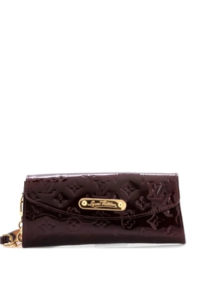 Louis Vuitton Pre-Owned Sunset Boulevard Handbag Monogram Vernis clutch bag - Red