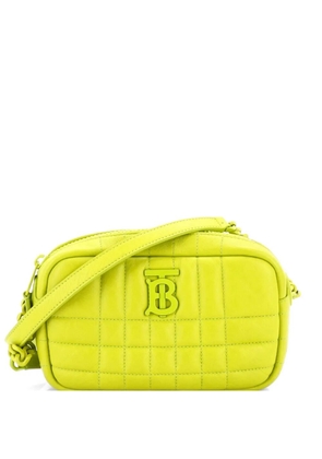 Burberry Pre-Owned Lola Camera Bag Quilted Leather Mini crossbody bag - Green