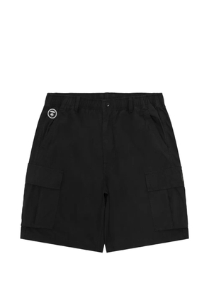AAPE BY *A BATHING APE® logo-patch cargo shorts - Black