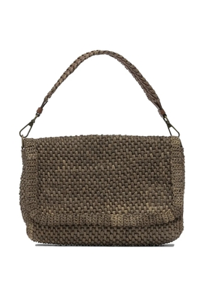 IBELIV Opera braided shoulder bag - Brown