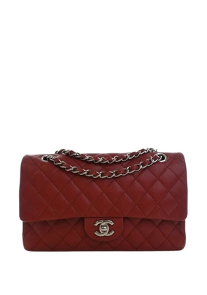 CHANEL Pre-Owned 2010-2011 Medium Classic Caviar Double Flap shoulder bag - Red
