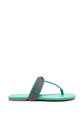Kurt Geiger T-bar sandals - Green