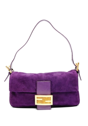 Fendi Pre-Owned 2000-2015 Baguette adjustable-strap shoulder bag - Purple
