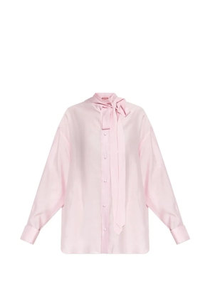 Kenzo tie-neck shirt - Pink