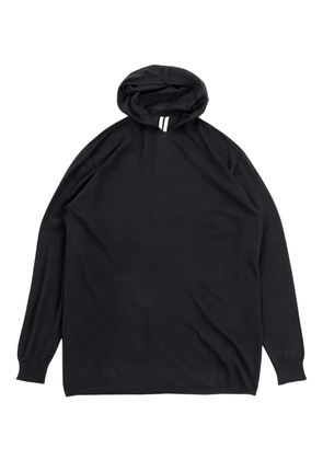 Rick Owens hooded cashmere sweater - Black