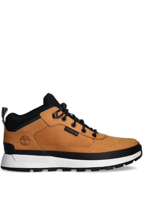 Timberland Lace-up panelled sneakers - Brown