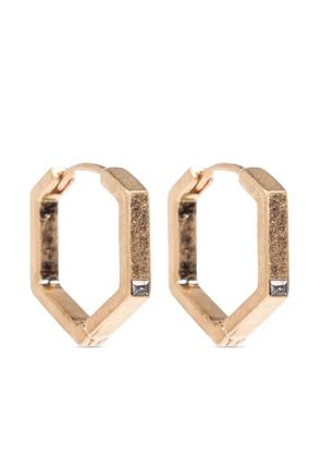 AllSaints crystal-embellished earrings - Gold