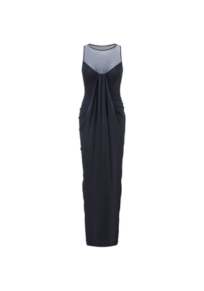 OUDE WAAG twisted maxi dress - Black