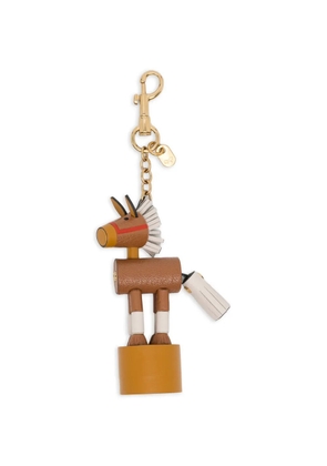 Anya Hindmarch Year Of The Horse charm - Brown