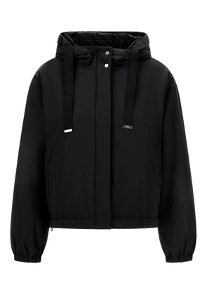 Herno hooded drawstring jacket - Black