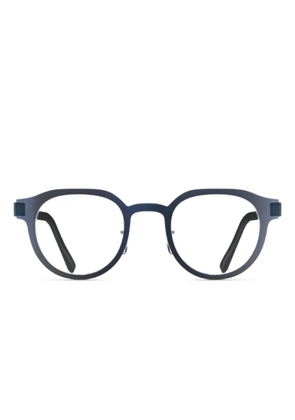 Blackfin Bolton round-frame glasses - Blue